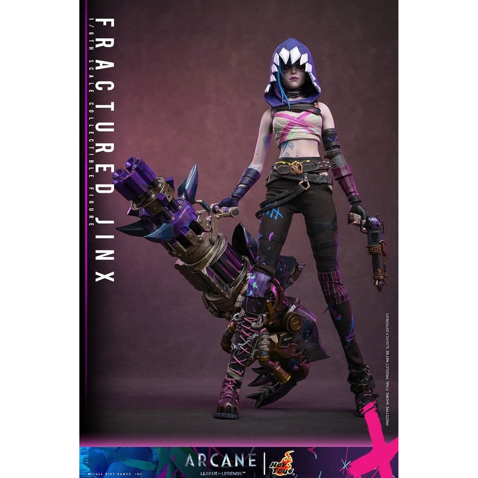 Arcane 1/6 Fractured Jinx -Action Figure