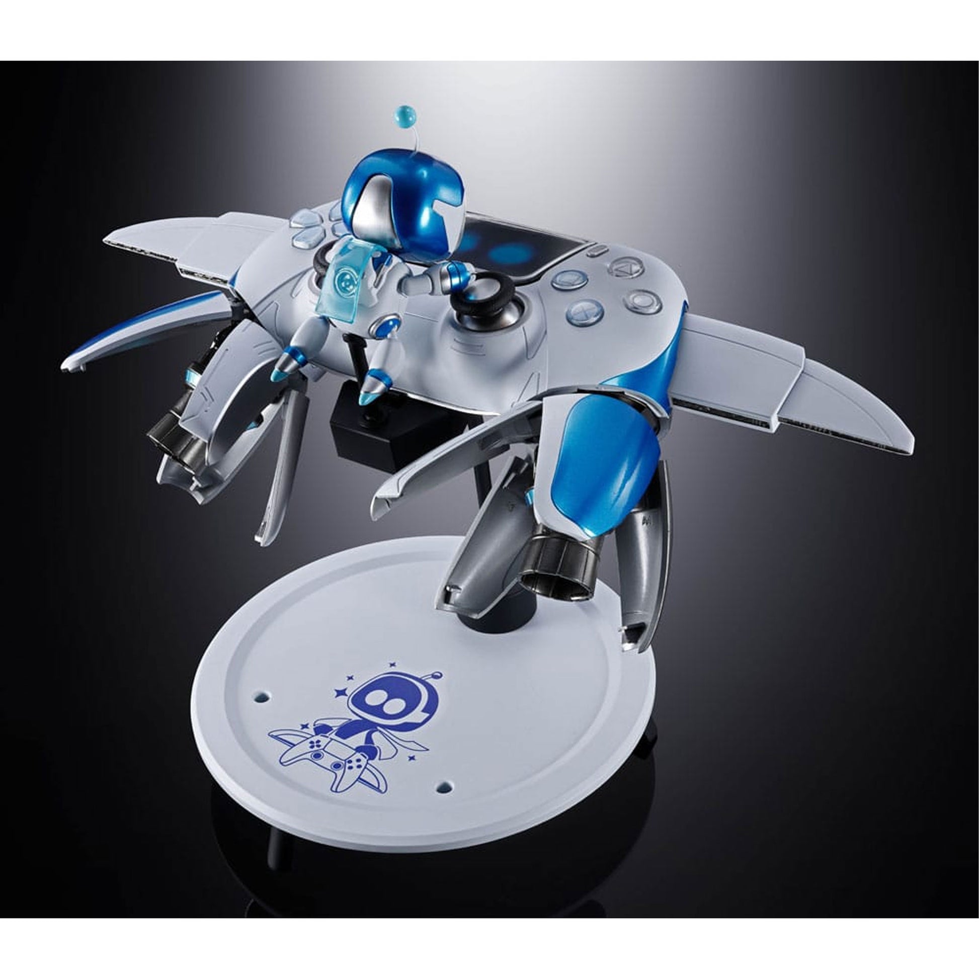 Astro Bot Chogokin Astro Bot & Dual Speeder -Action Figure