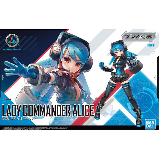 Attack Girl Gun Lady Commander Alice -Model kit