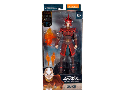 Avatar: The Last Airbender Prince Zuko Helmeted (Gold Series)