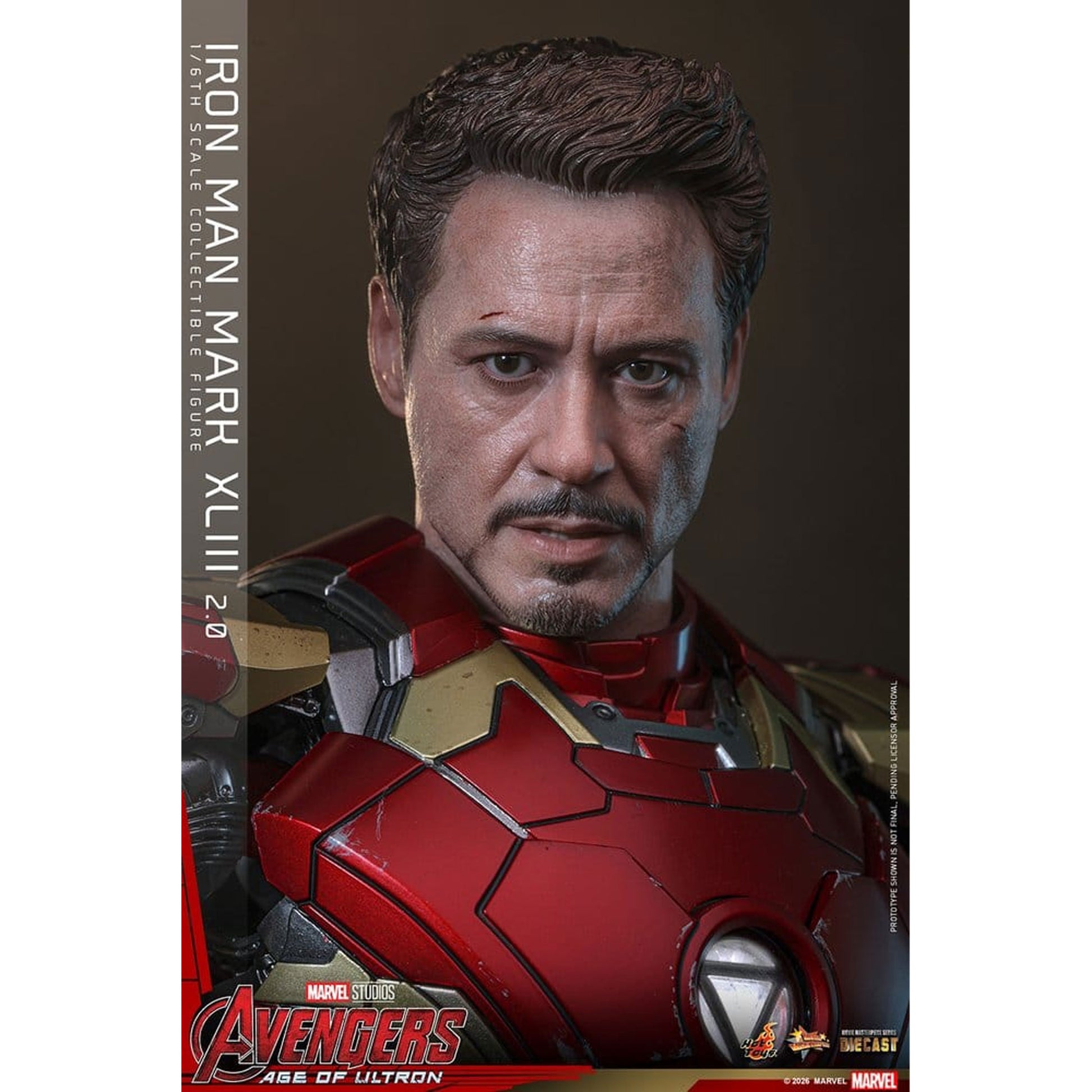 Avengers: Age of Ultron Movie Masterpiece Diecast 1/6 Iron Man Mark XLIII (2.0) -Action Figure 