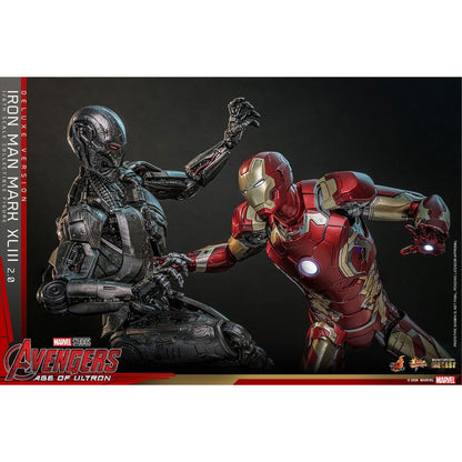 Avengers: Age of Ultron Movie Masterpiece Diecast 1/6 Iron Man Mark XLIII (2.0) (Deluxe Version) -Action Figure