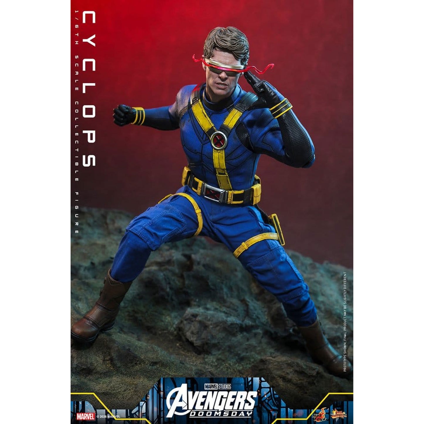 Avengers: Doomsday Movie Masterpiece 1/6 Cyclops -Action Figure