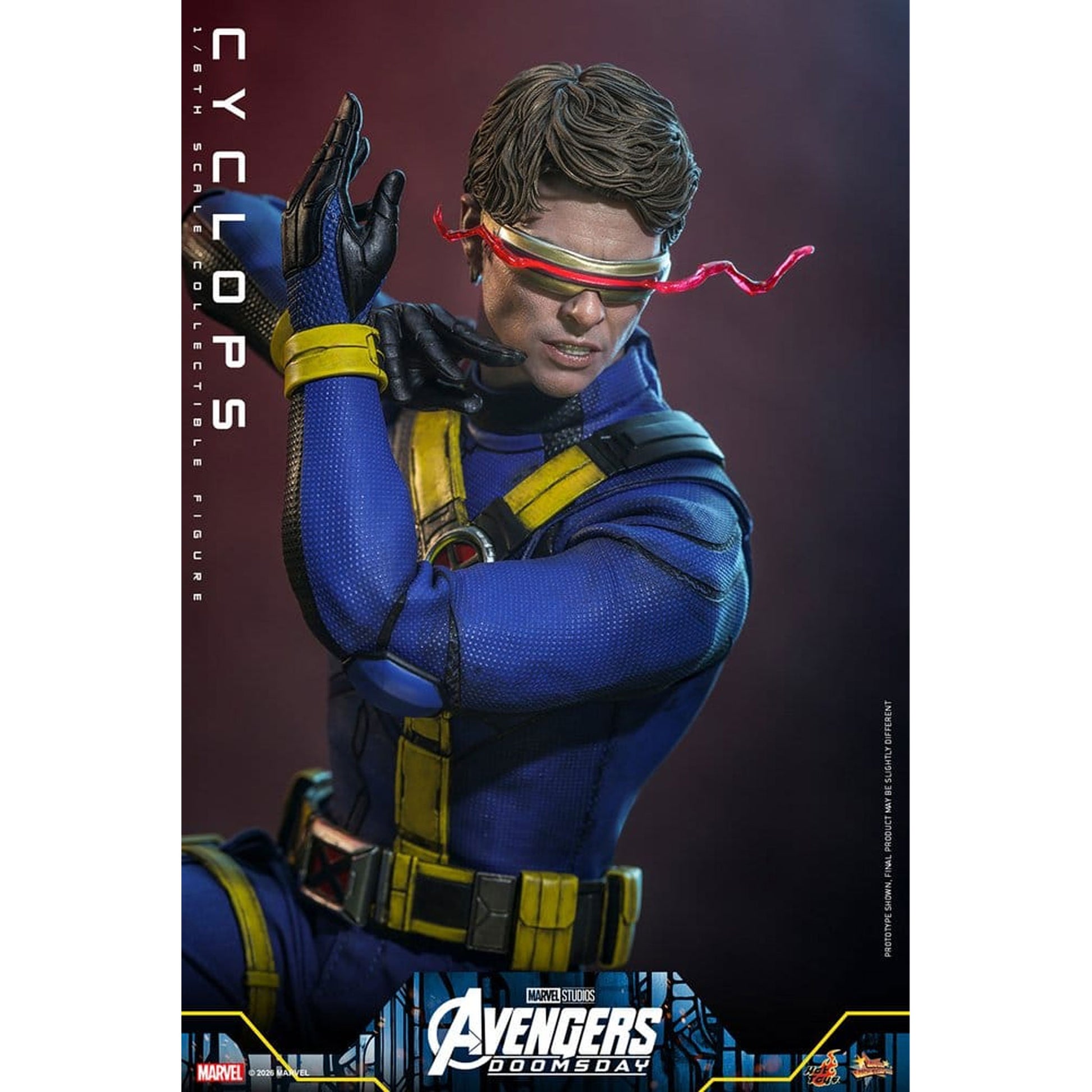 Avengers: Doomsday Movie Masterpiece 1/6 Cyclops -Action Figure