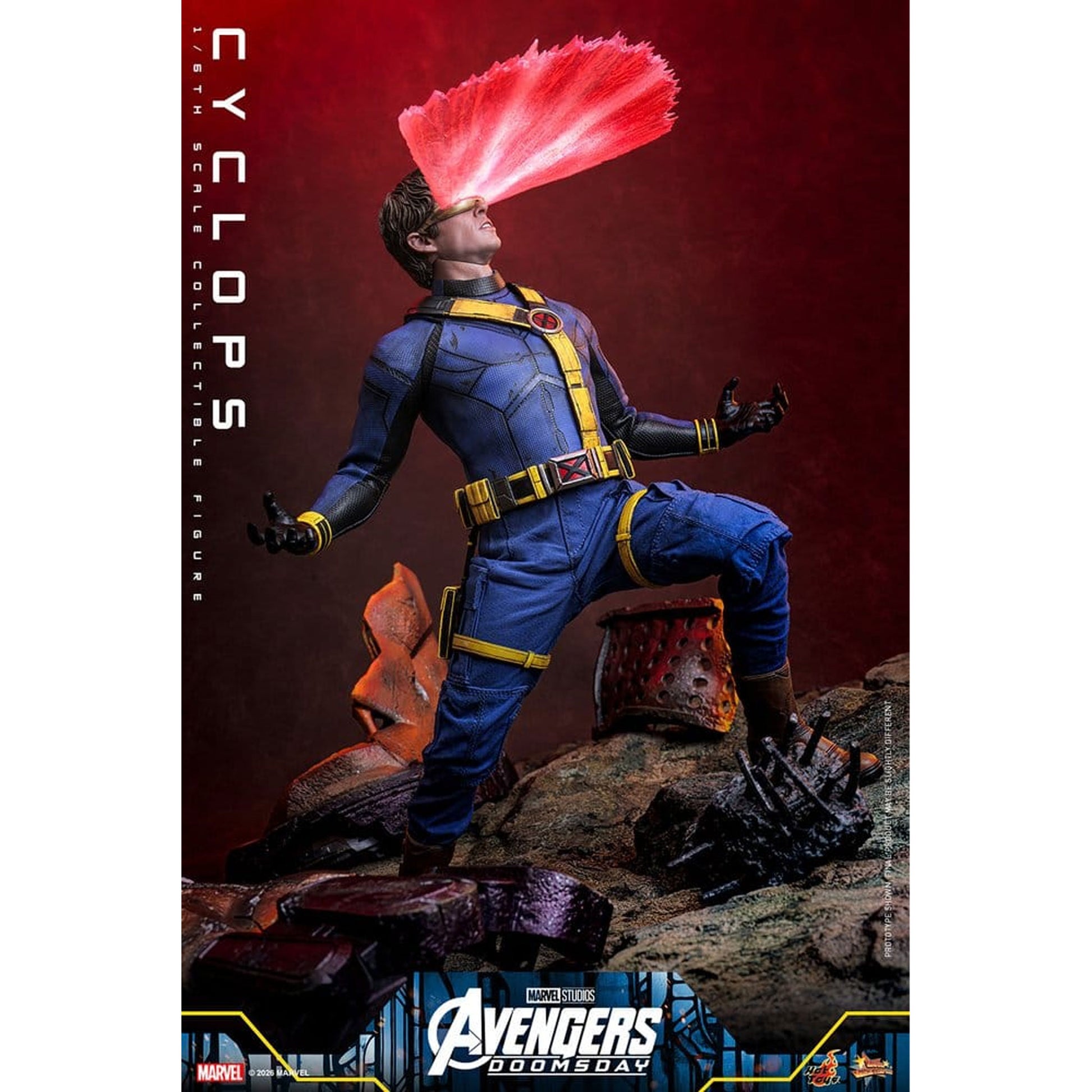 Avengers: Doomsday Movie Masterpiece 1/6 Cyclops -Action Figure