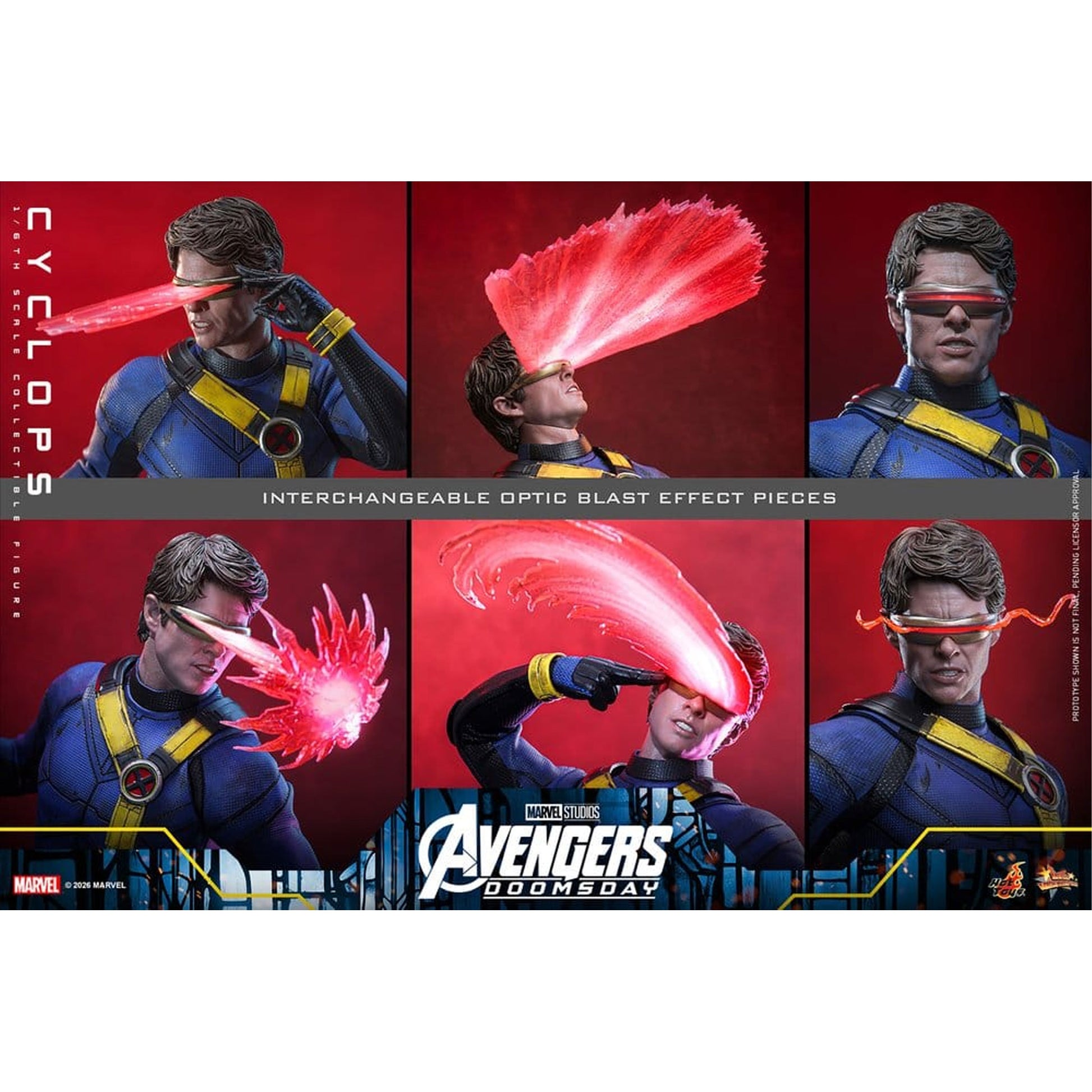 Avengers: Doomsday Movie Masterpiece 1/6 Cyclops -Action Figure