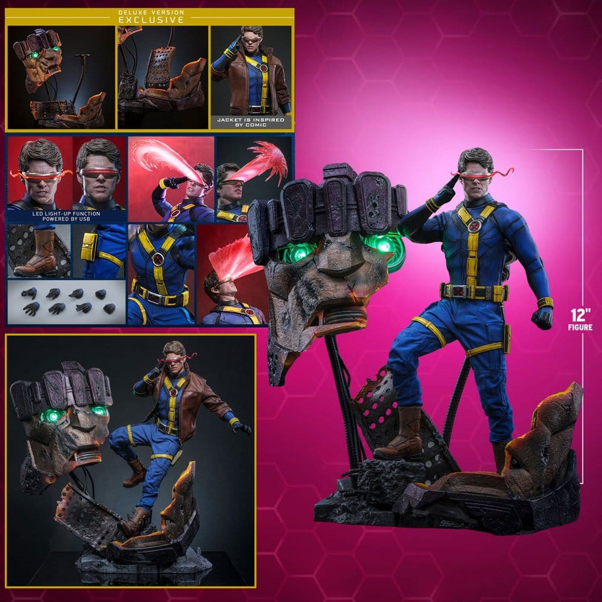 Avengers: Doomsday Movie Masterpiece 1/6 Cyclops (Deluxe Version) -Action Figure