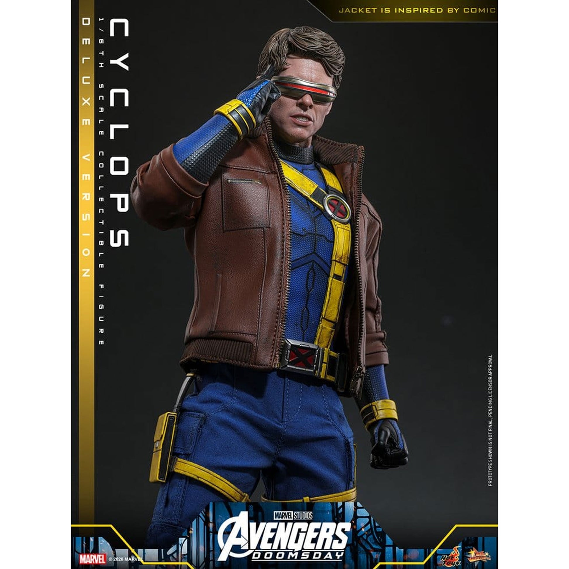 Avengers: Doomsday Movie Masterpiece 1/6 Cyclops (Deluxe Version) -Action Figure