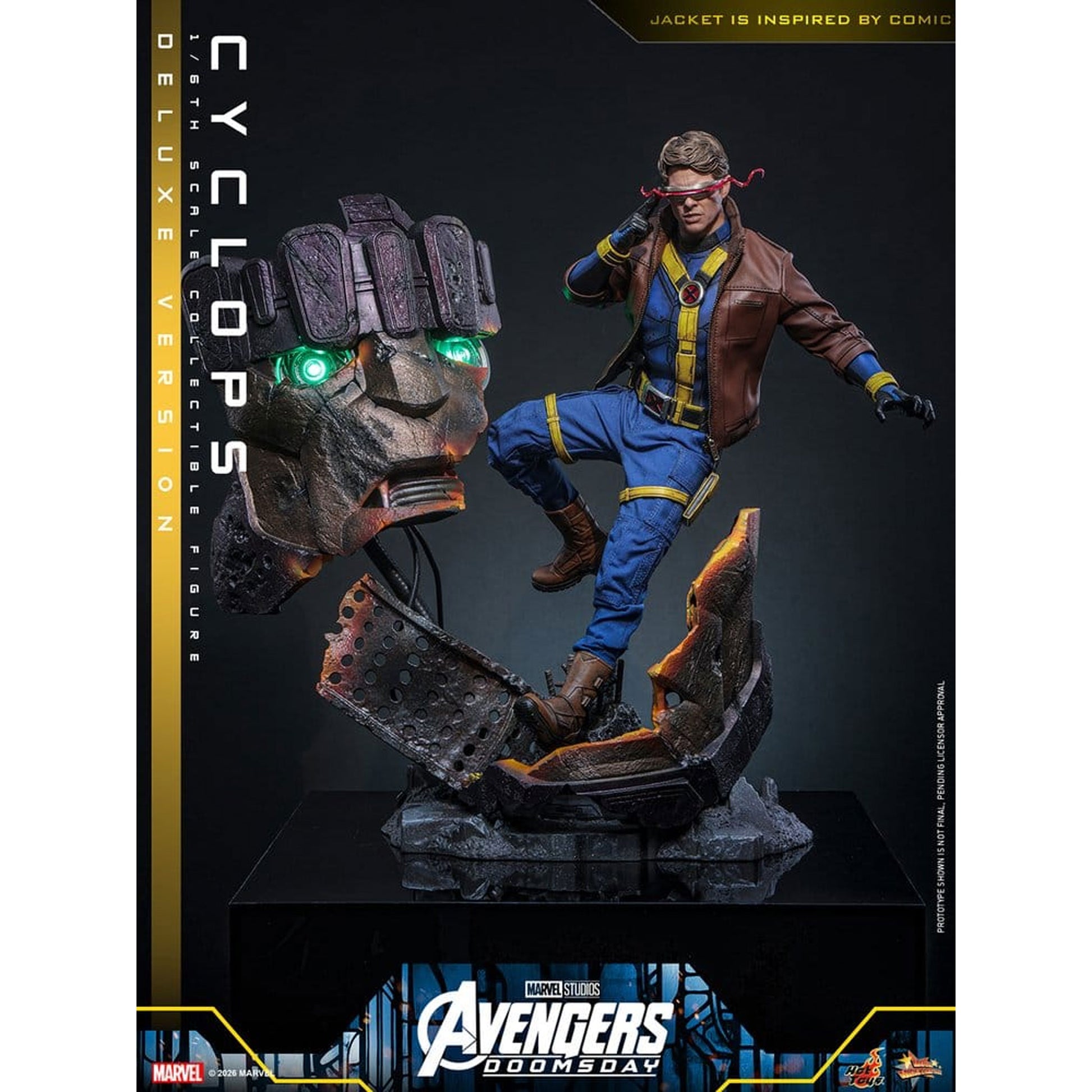 Avengers: Doomsday Movie Masterpiece 1/6 Cyclops (Deluxe Version) -Action Figure