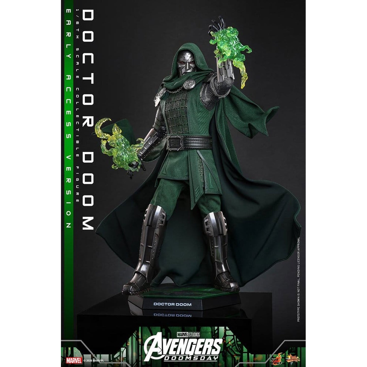 Avengers: Doomsday Movie Masterpiece 1/6 Doctor Doom -Action Figure