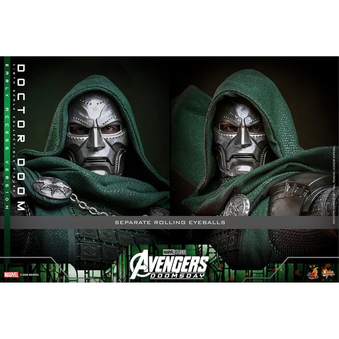 Avengers: Doomsday Movie Masterpiece 1/6 Doctor Doom -Action Figure