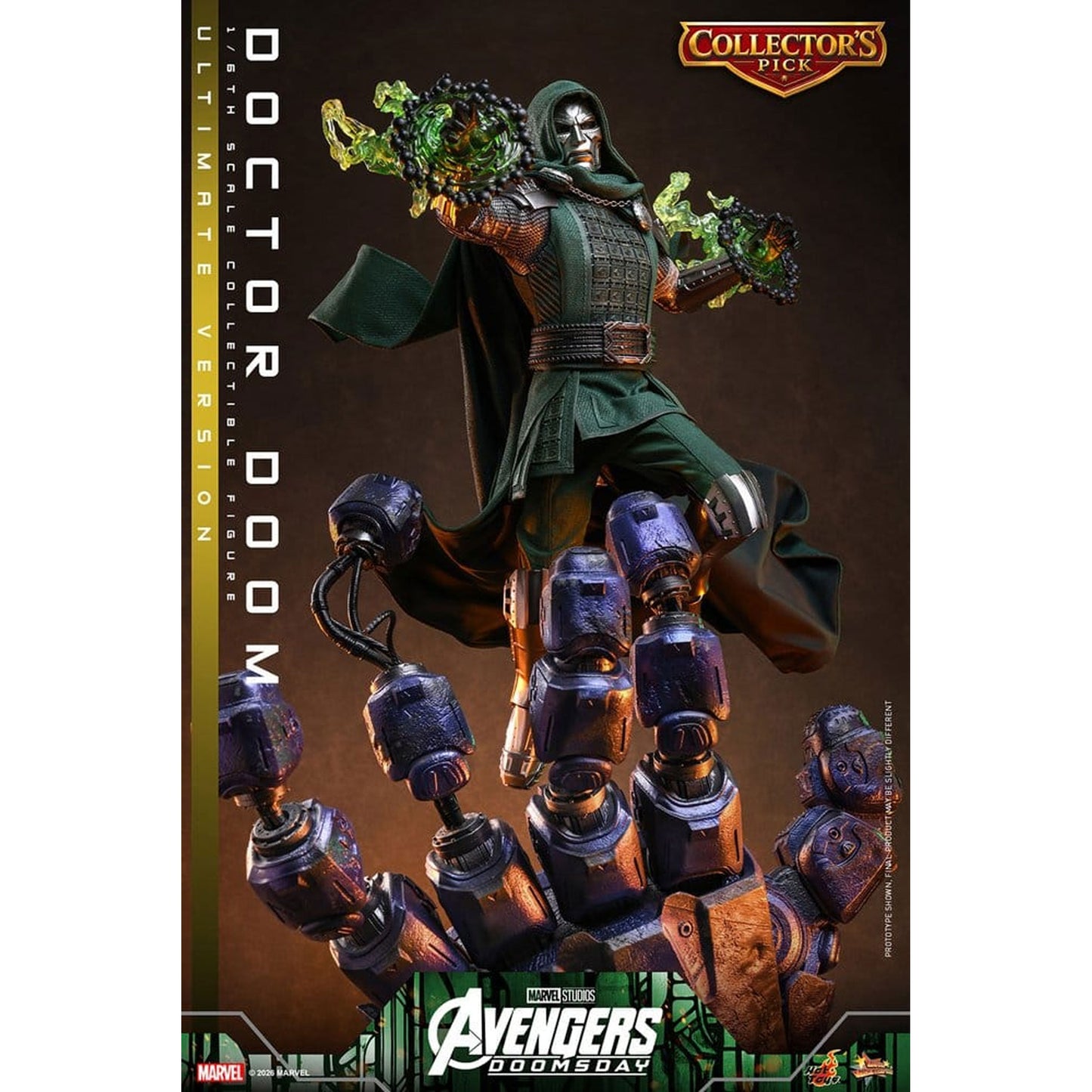 Avengers: Doomsday Movie Masterpiece 1/6 Doctor Doom (Ultimate Version) -Action Figure