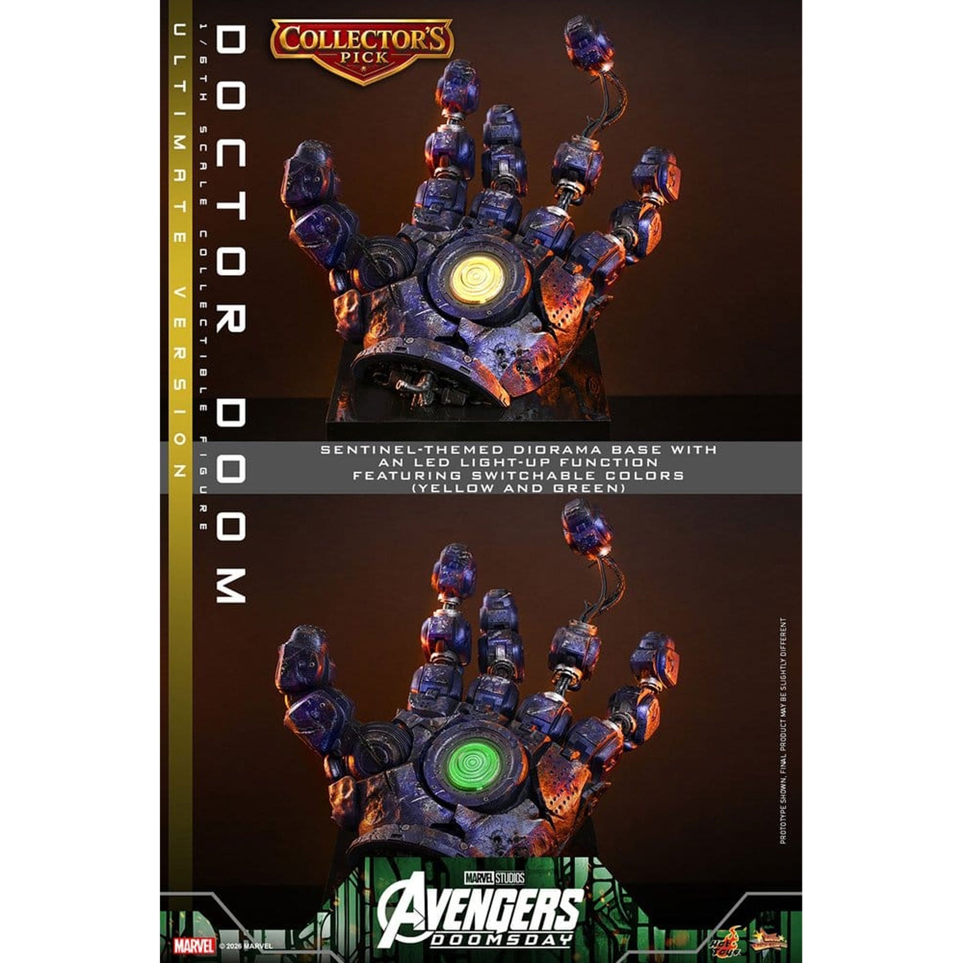 Avengers: Doomsday Movie Masterpiece 1/6 Doctor Doom (Ultimate Version) -Action Figure