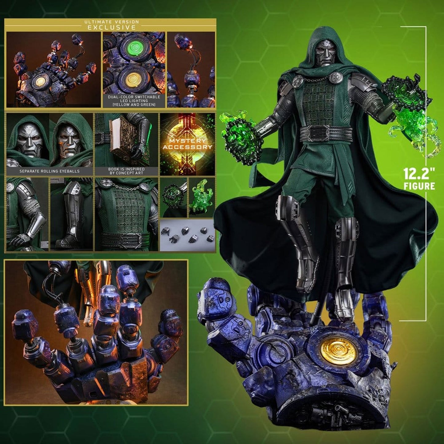 Avengers: Doomsday Movie Masterpiece 1/6 Doctor Doom (Ultimate Version) -Action Figure