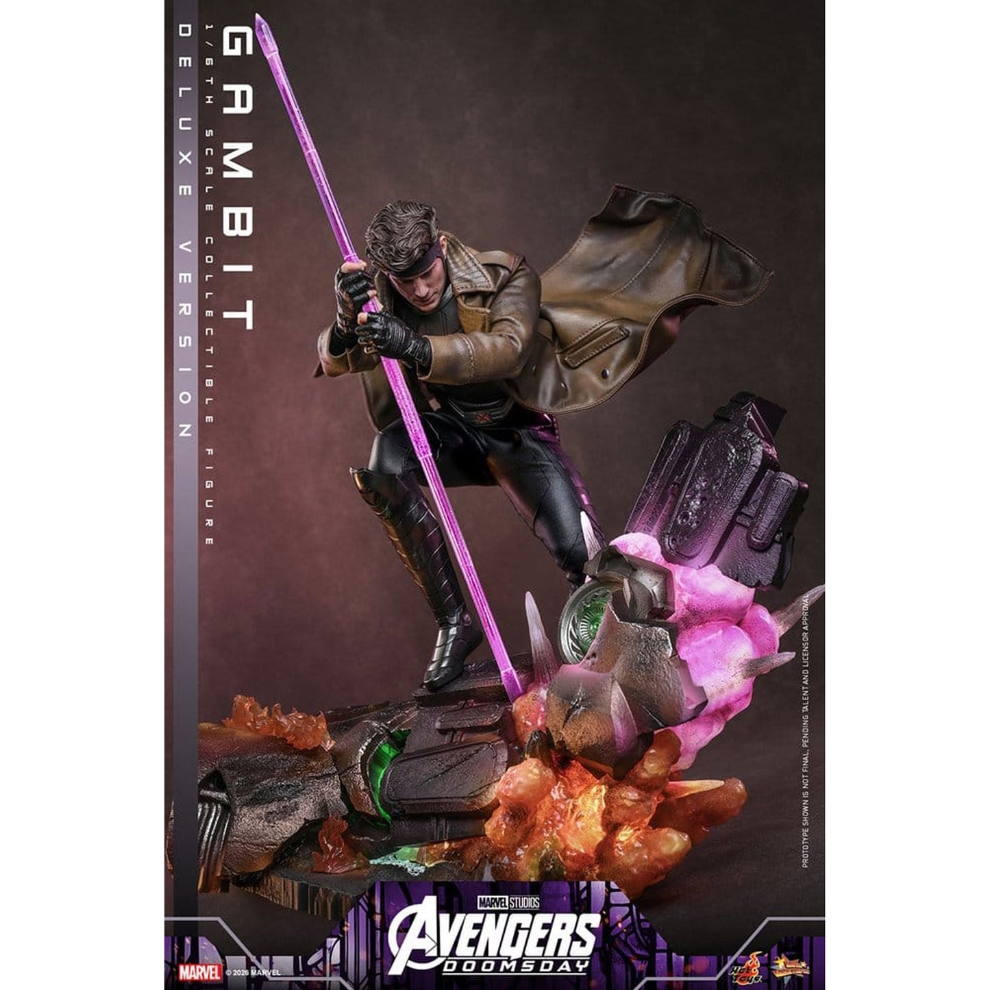 Avengers: Doomsday Movie Masterpiece 1/6 Gambit (Deluxe Version) -Action Figure