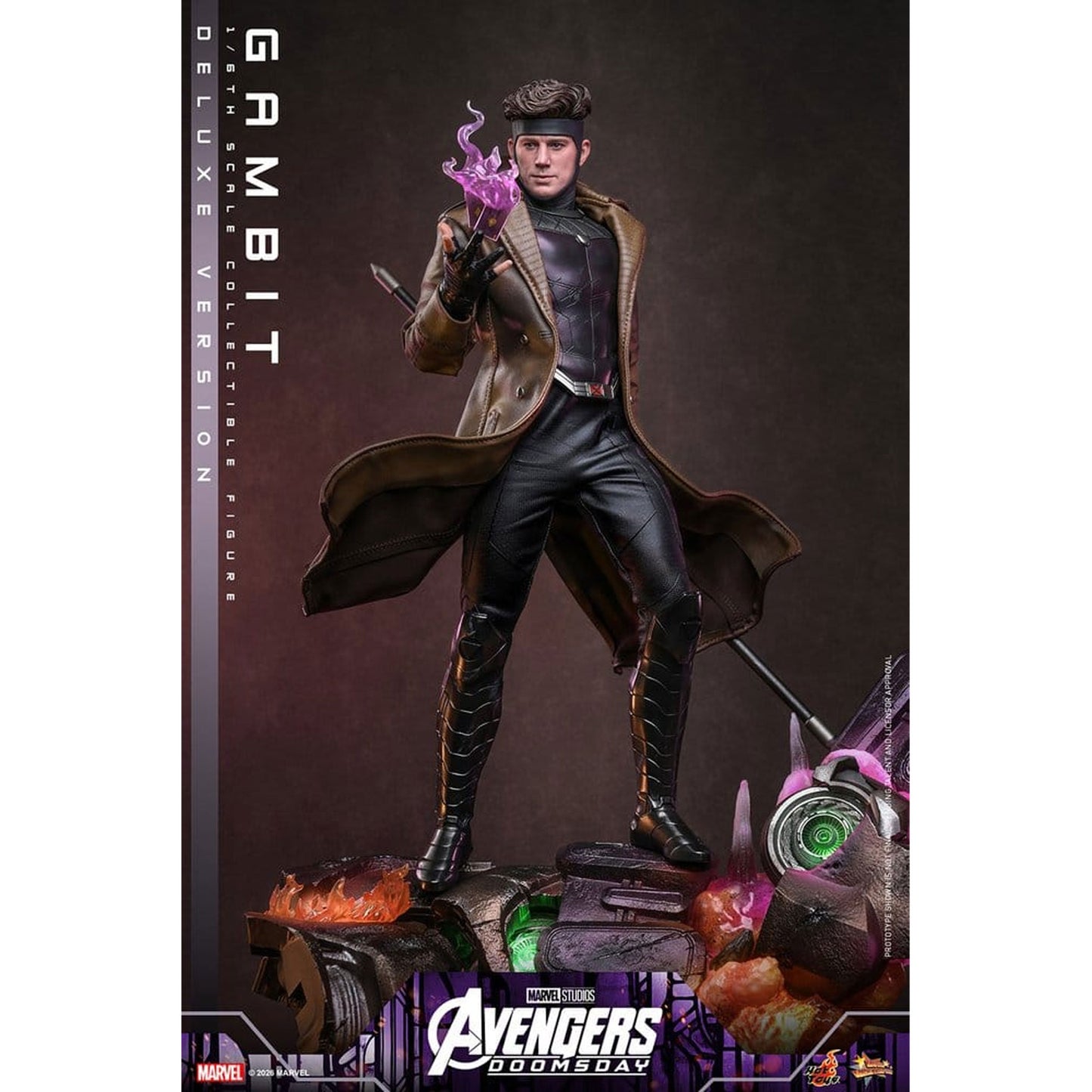 Avengers: Doomsday Movie Masterpiece 1/6 Gambit (Deluxe Version) -Action Figure