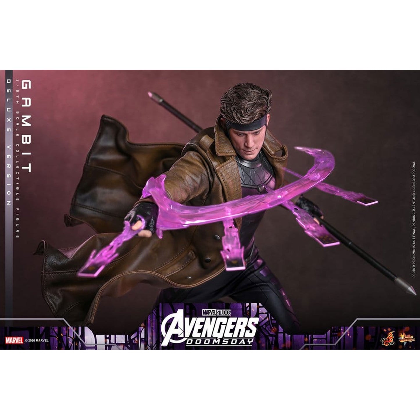 Avengers: Doomsday Movie Masterpiece 1/6 Gambit (Deluxe Version) -Action Figure