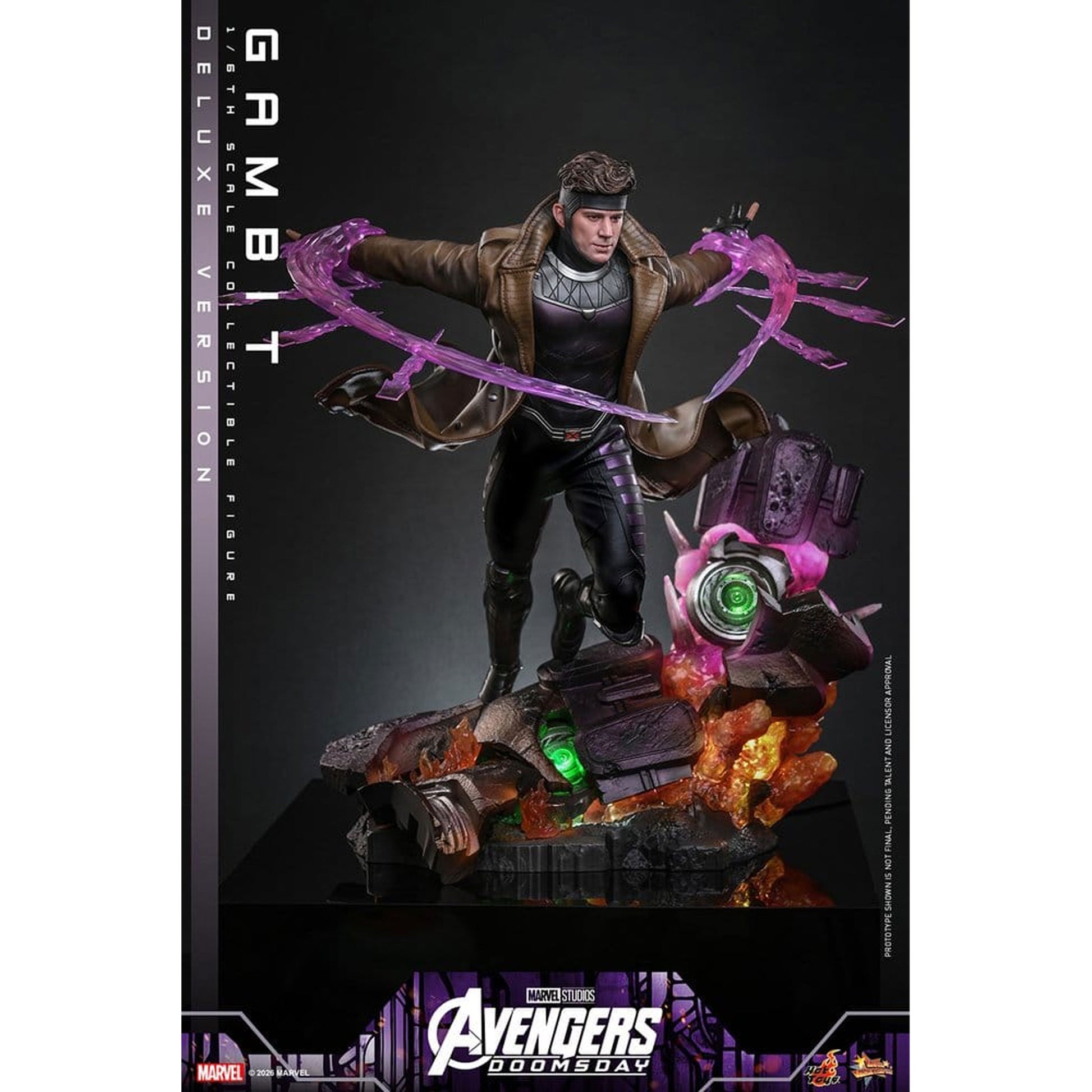 Avengers: Doomsday Movie Masterpiece 1/6 Gambit (Deluxe Version) -Action Figure