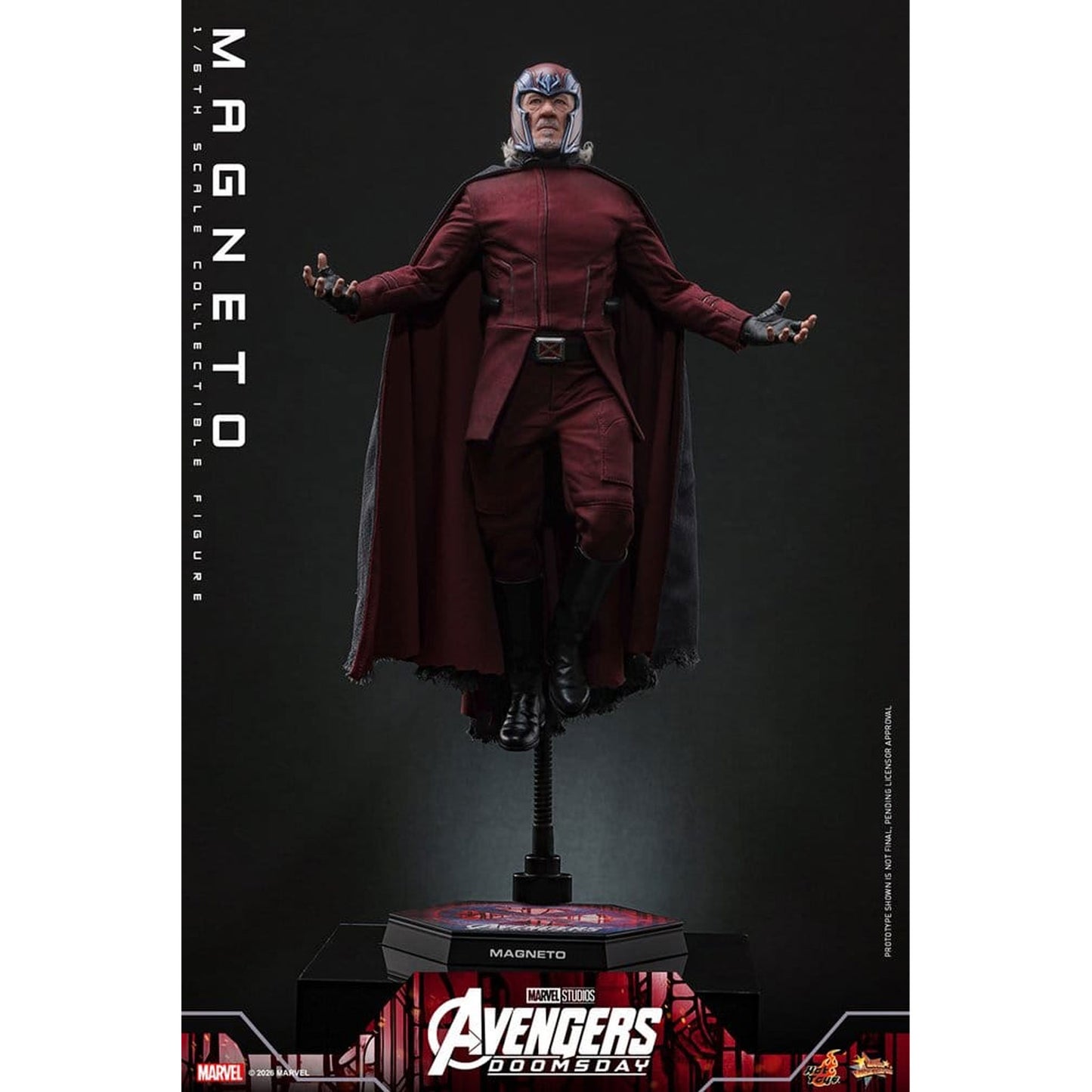 Avengers: Doomsday Movie Masterpiece 1/6 Magneto -Action Figure