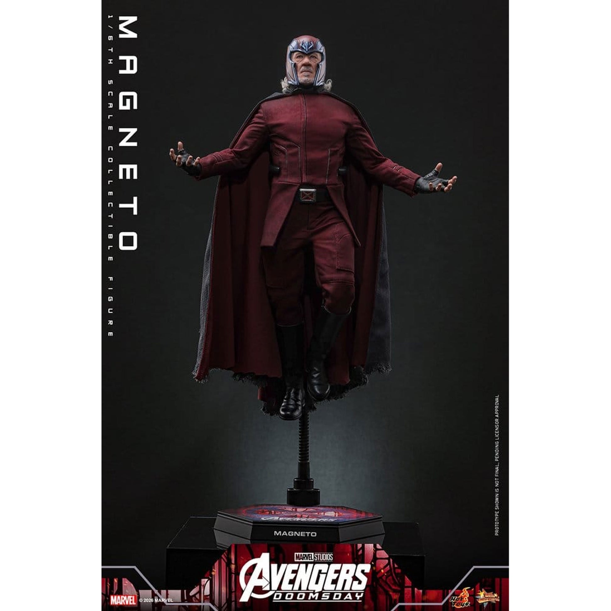 Avengers: Doomsday Movie Masterpiece 1/6 Magneto -Action Figure