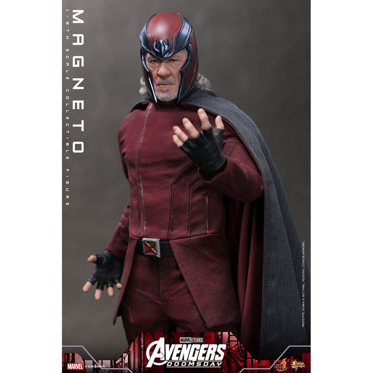 Avengers: Doomsday Movie Masterpiece 1/6 Magneto -Action Figure