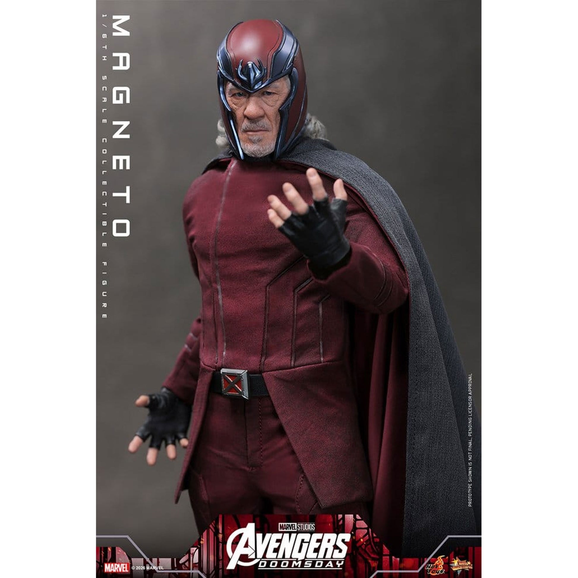 Avengers: Doomsday Movie Masterpiece 1/6 Magneto -Action Figure