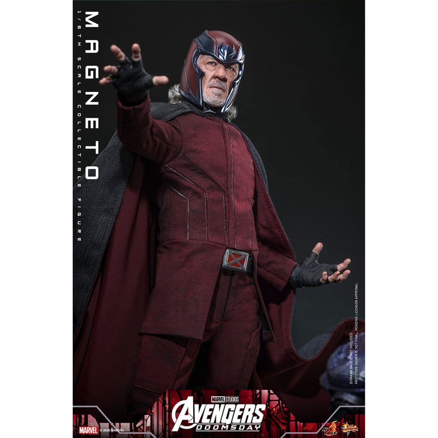 Avengers: Doomsday Movie Masterpiece 1/6 Magneto -Action Figure