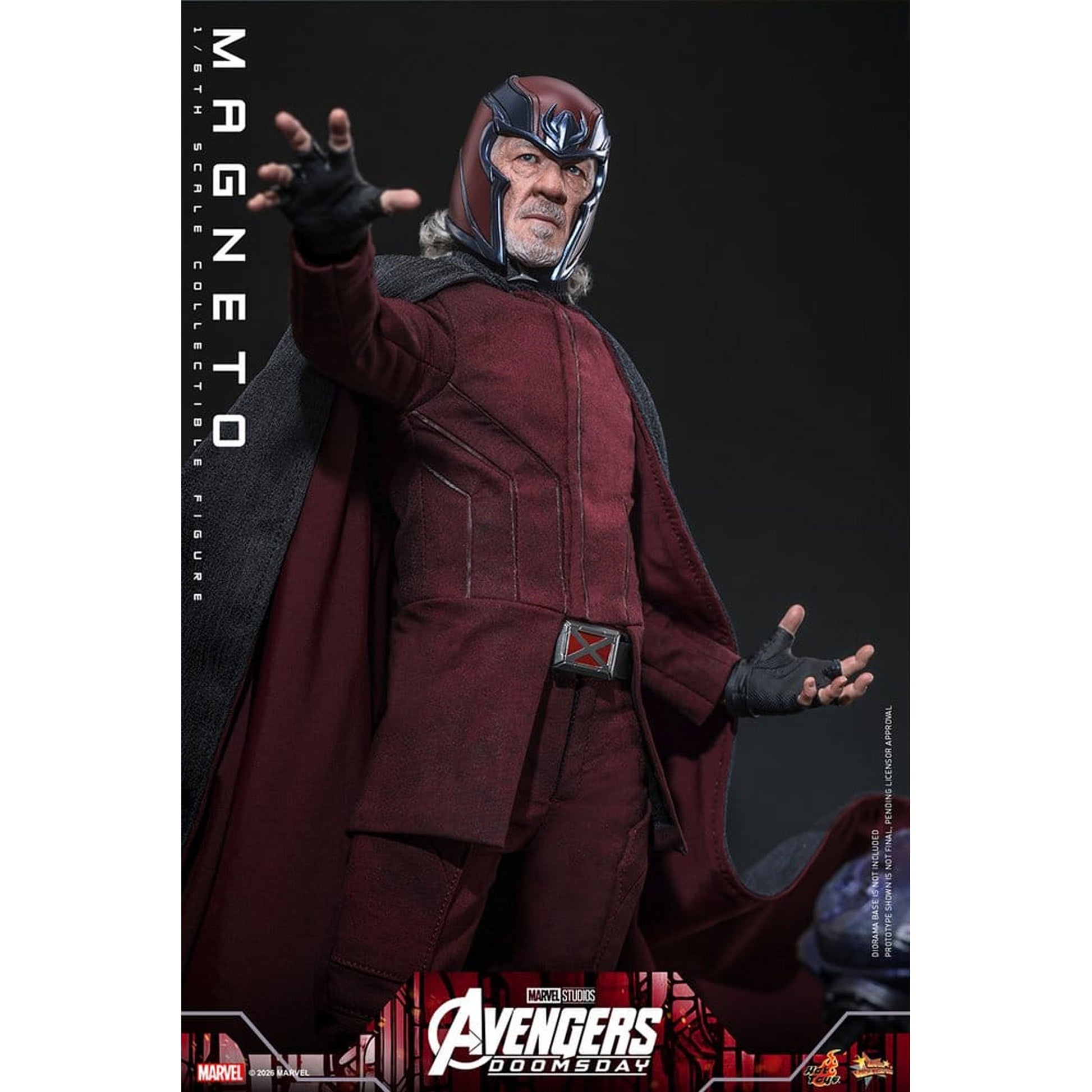 Avengers: Doomsday Movie Masterpiece 1/6 Magneto -Action Figure