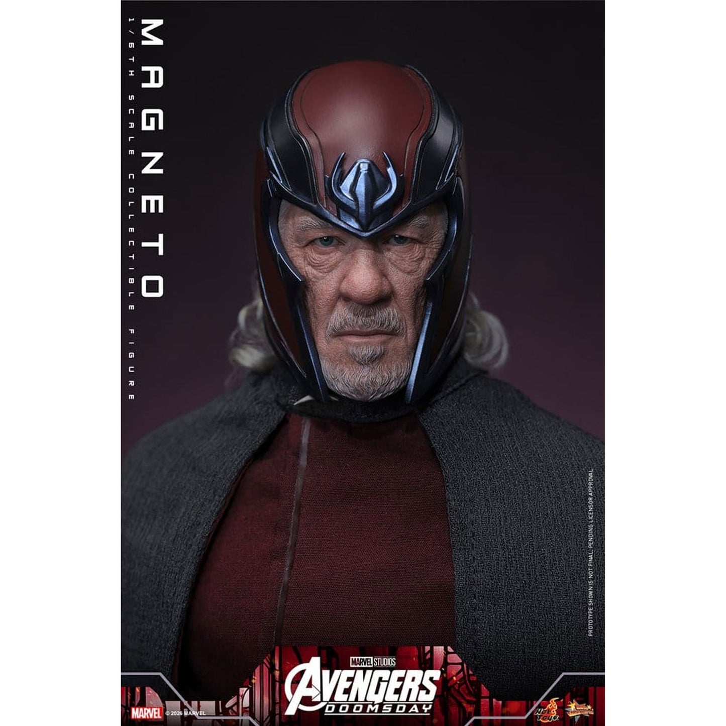 Avengers: Doomsday Movie Masterpiece 1/6 Magneto -Action Figure