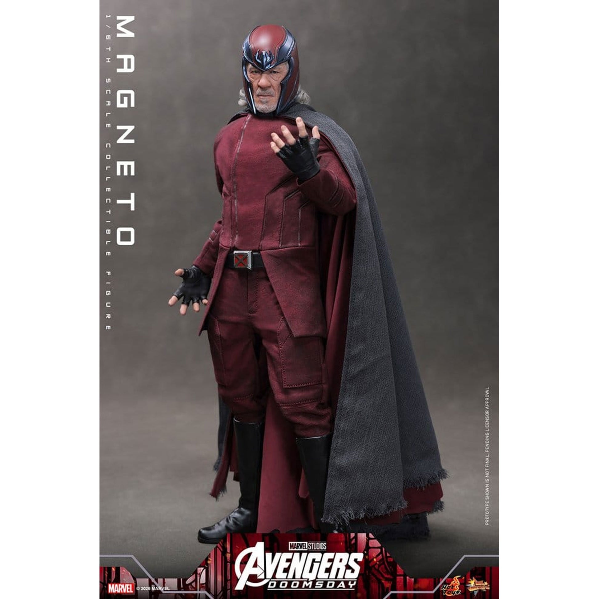 Avengers: Doomsday Movie Masterpiece 1/6 Magneto -Action Figure