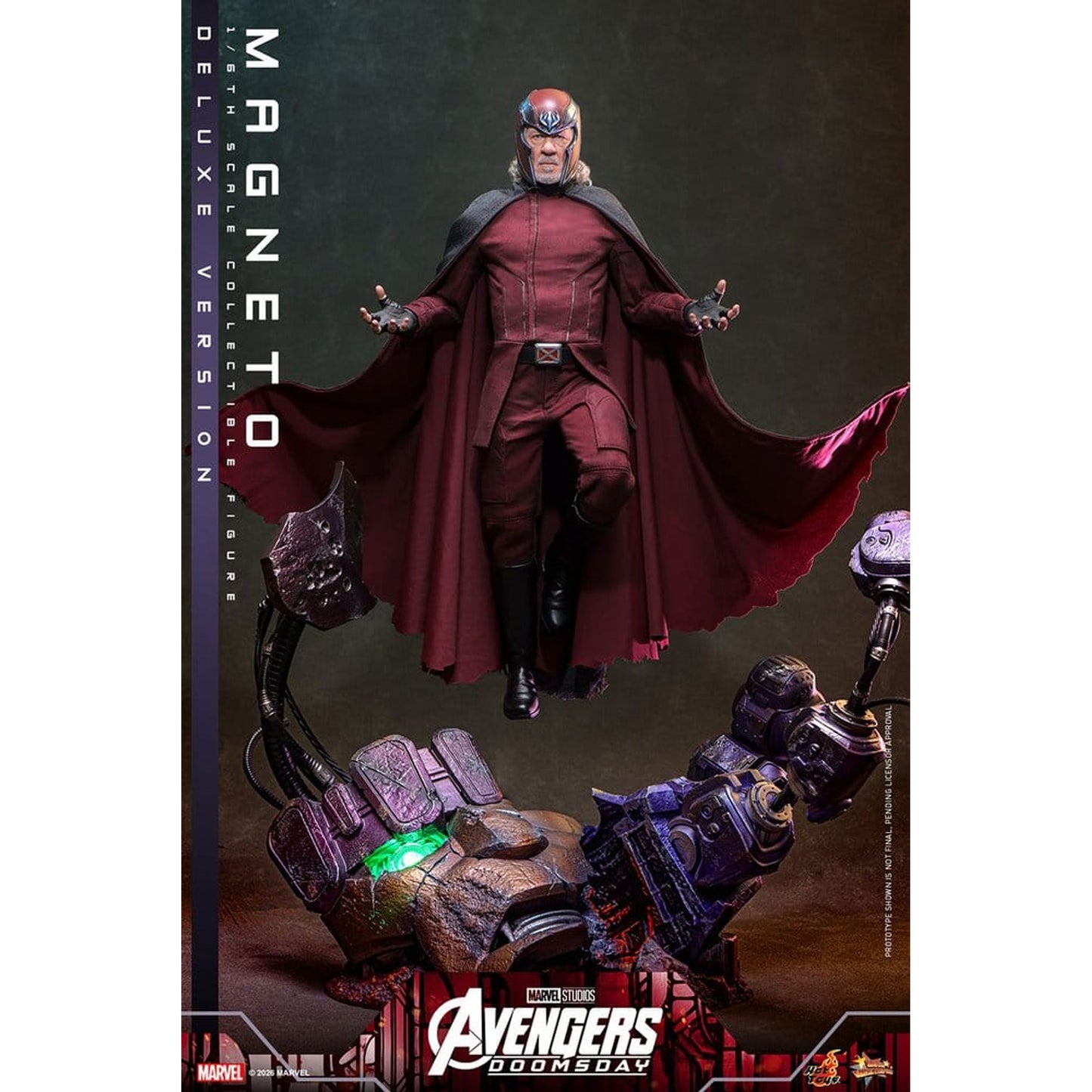 Avengers: Doomsday Movie Masterpiece 1/6 Magneto (Deluxe Version) -Action Figure