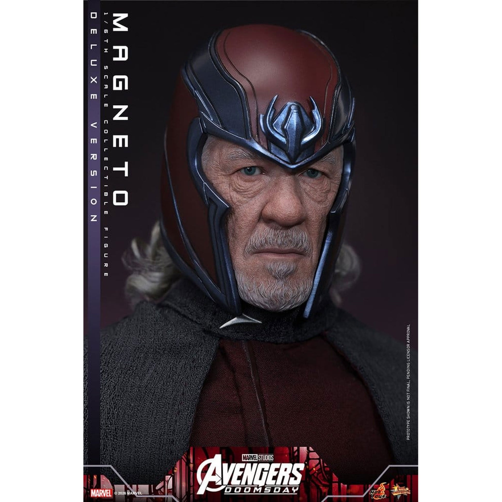 Avengers: Doomsday Movie Masterpiece 1/6 Magneto (Deluxe Version) -Action Figure