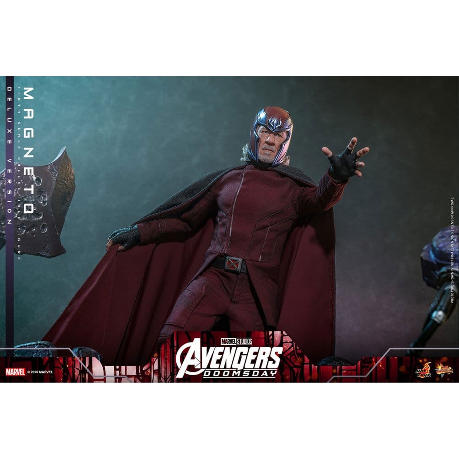 Avengers: Doomsday Movie Masterpiece 1/6 Magneto (Deluxe Version) -Action Figure