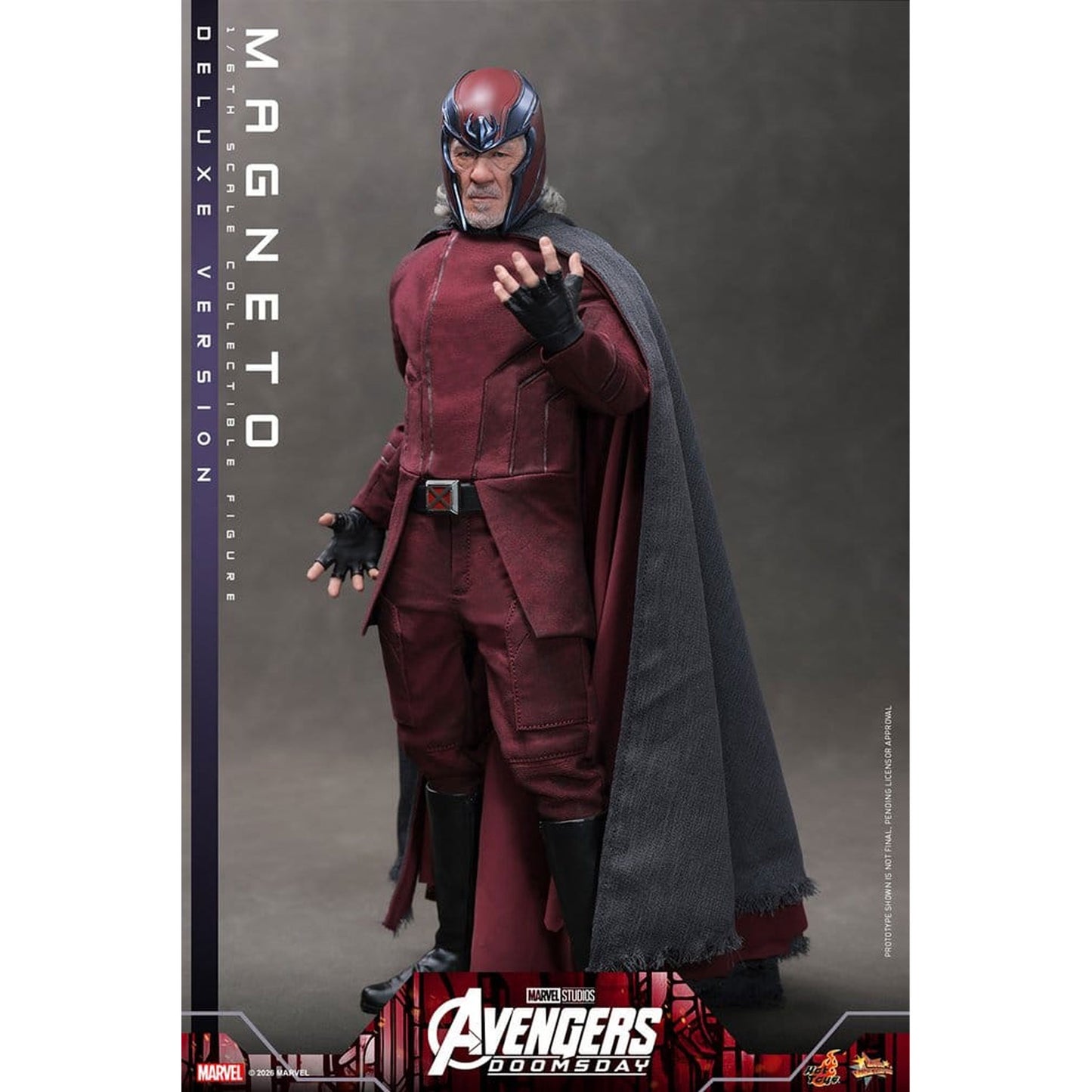 Avengers: Doomsday Movie Masterpiece 1/6 Magneto (Deluxe Version) -Action Figure