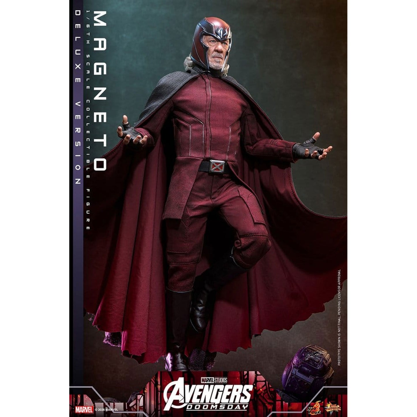 Avengers: Doomsday Movie Masterpiece 1/6 Magneto (Deluxe Version) -Action Figure