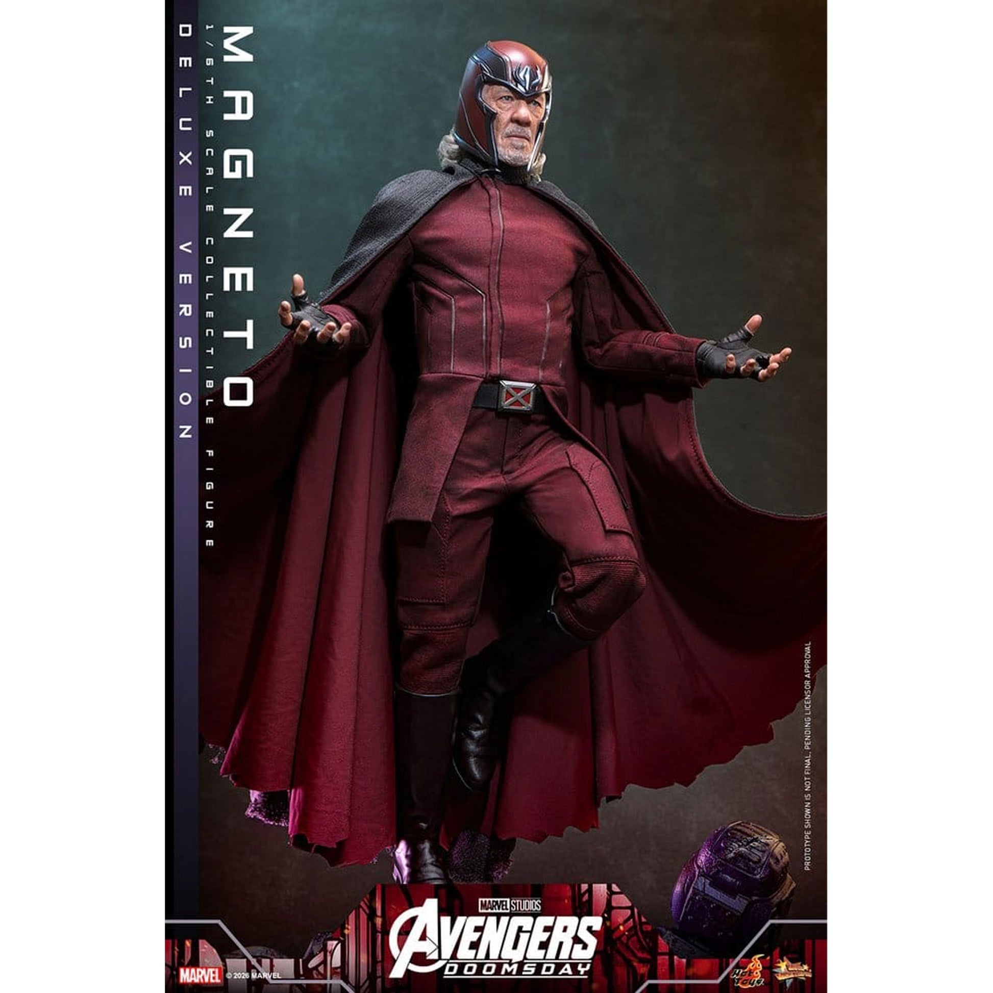Avengers: Doomsday Movie Masterpiece 1/6 Magneto (Deluxe Version) -Action Figure