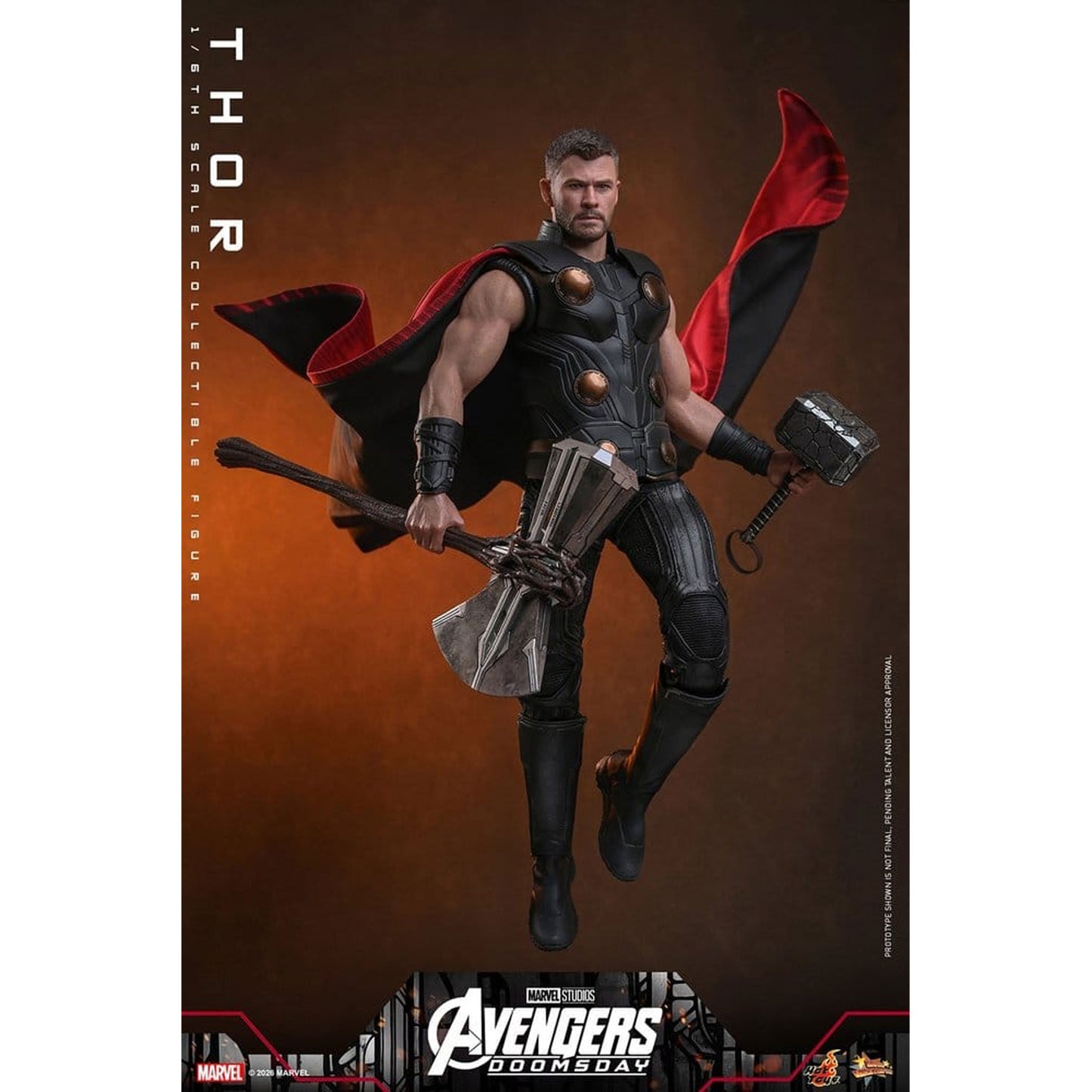Avengers: Doomsday Movie Masterpiece 1/6 Thor -Action Figure