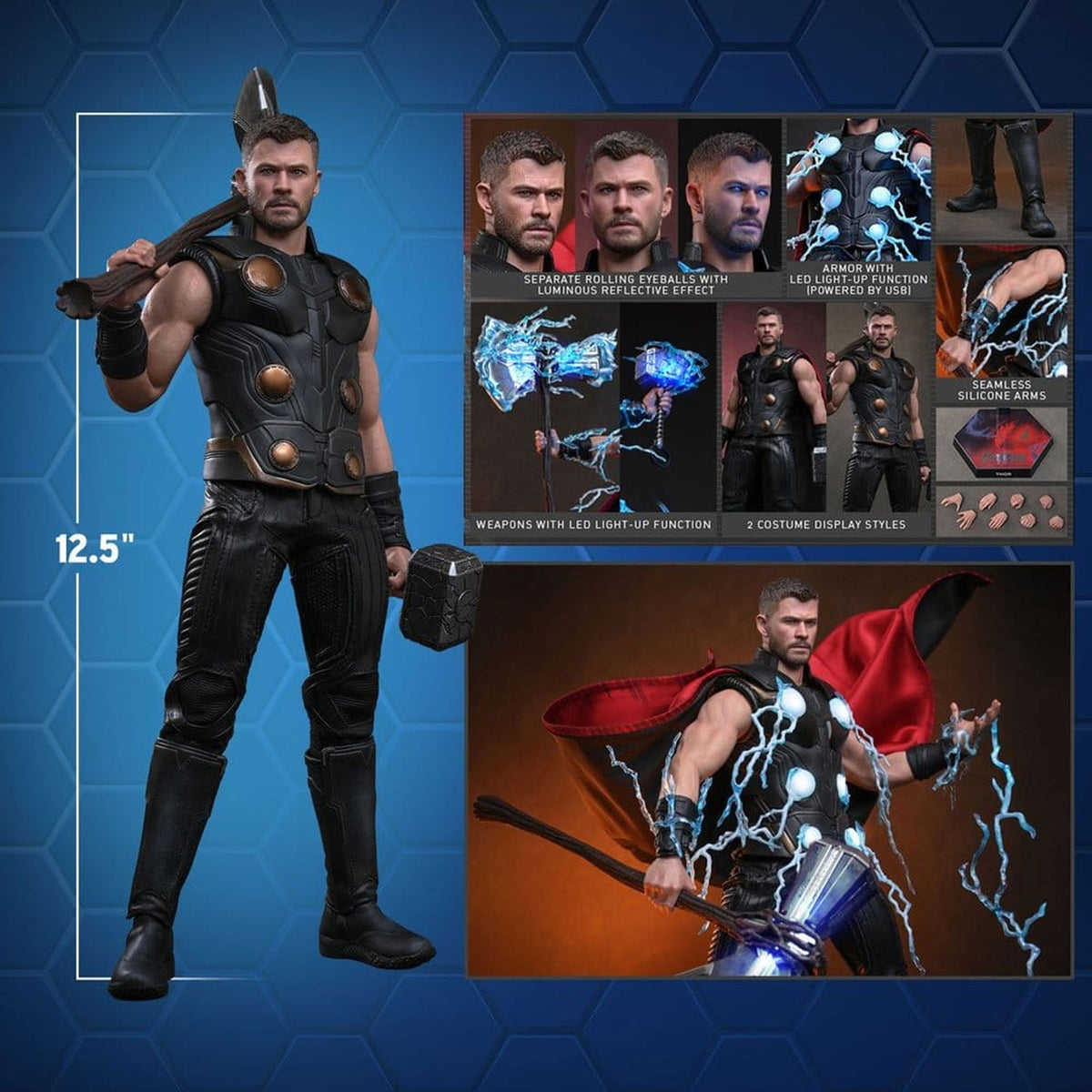 Avengers: Doomsday Movie Masterpiece 1/6 Thor -Action Figure
