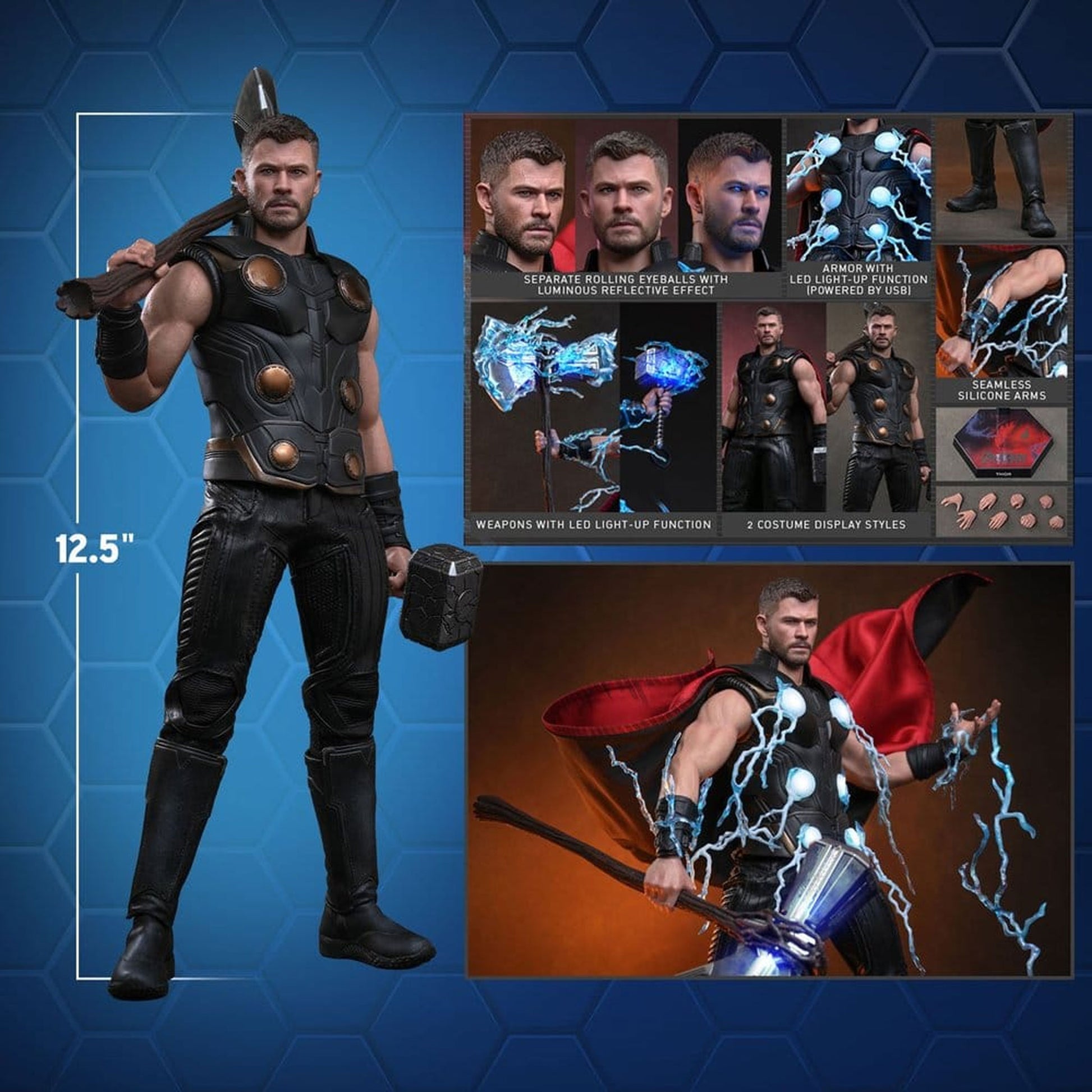 Avengers: Doomsday Movie Masterpiece 1/6 Thor -Action Figure