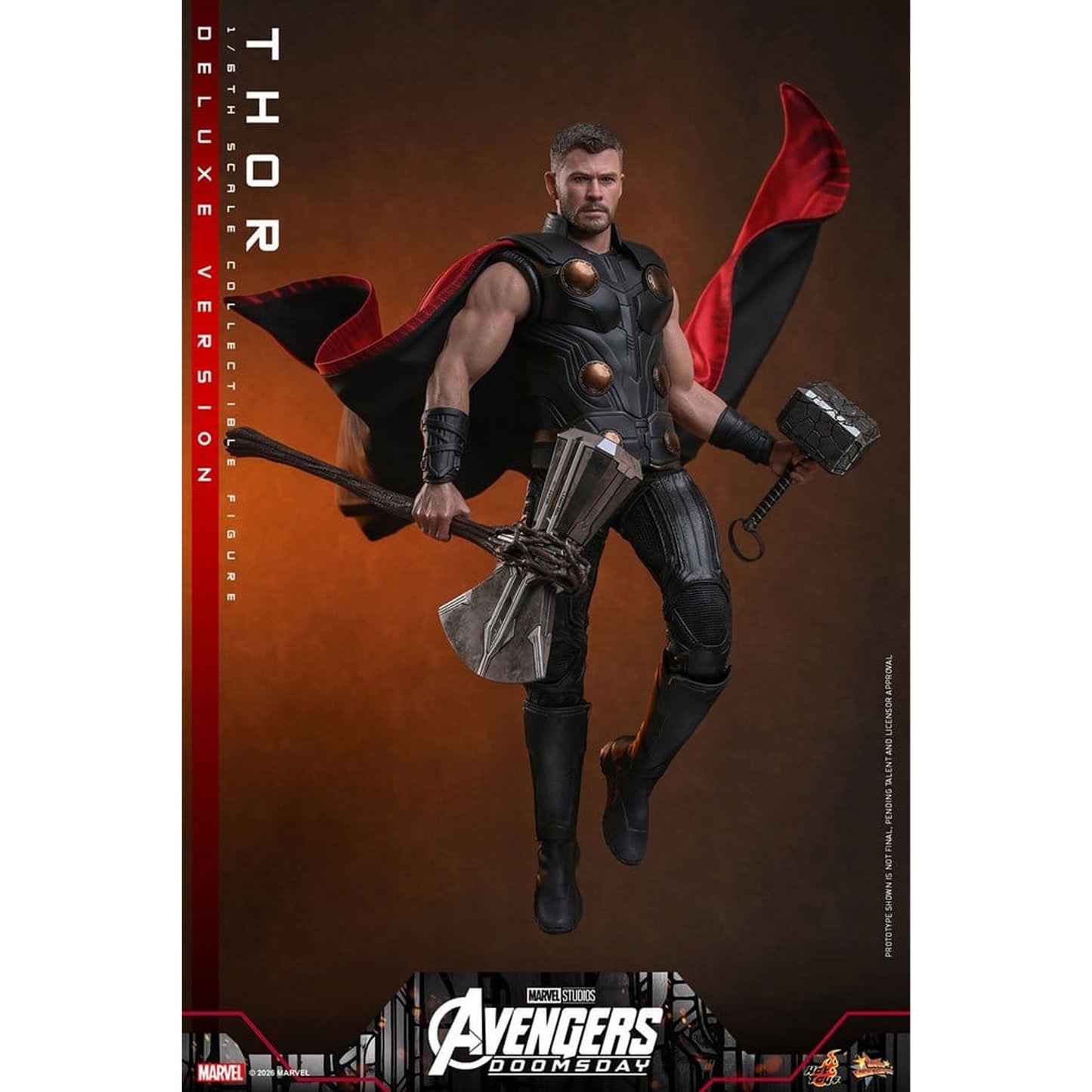Avengers: Doomsday Movie Masterpiece 1/6 Thor (Deluxe Version) -Action Figure