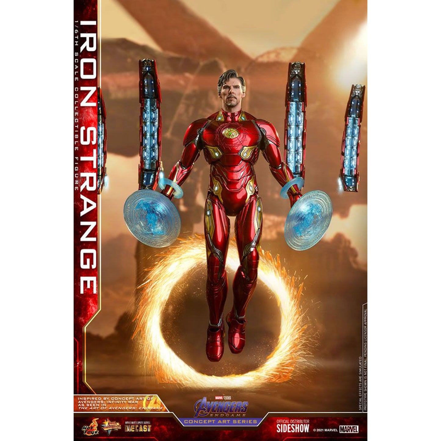 Avengers: Endgame Concept Art Series 1/6 Iron Strange