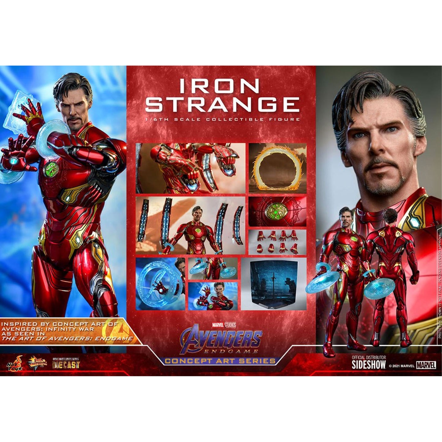 Avengers: Endgame Concept Art Series 1/6 Iron Strange