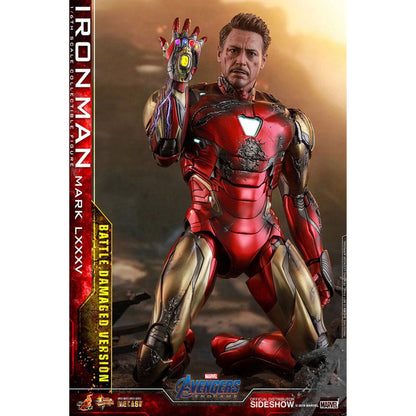 Avengers: Endgame Movie Masterpiece Diecast 1/6 Iron Man Mark LXXXV (Battle Damaged Version) Special Edition -Action Figure
