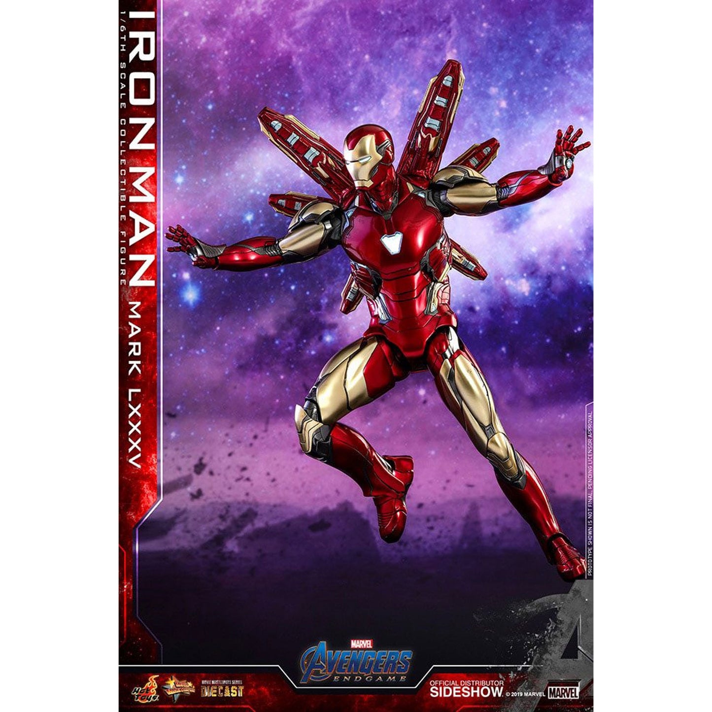 Avengers: Endgame Movie Masterpiece Series Diecast 1/6 Iron Man Mark LXXXV