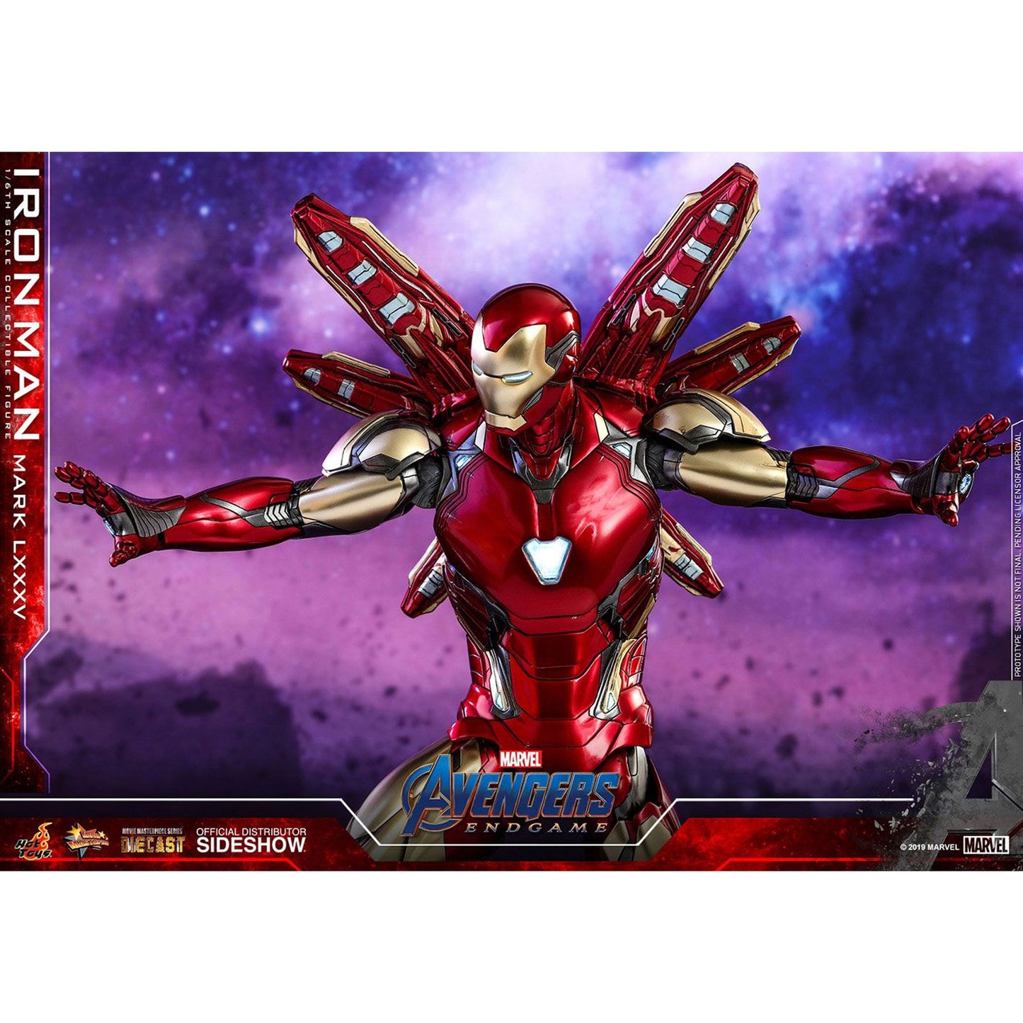 Avengers: Endgame Movie Masterpiece Series Diecast 1/6 Iron Man Mark LXXXV