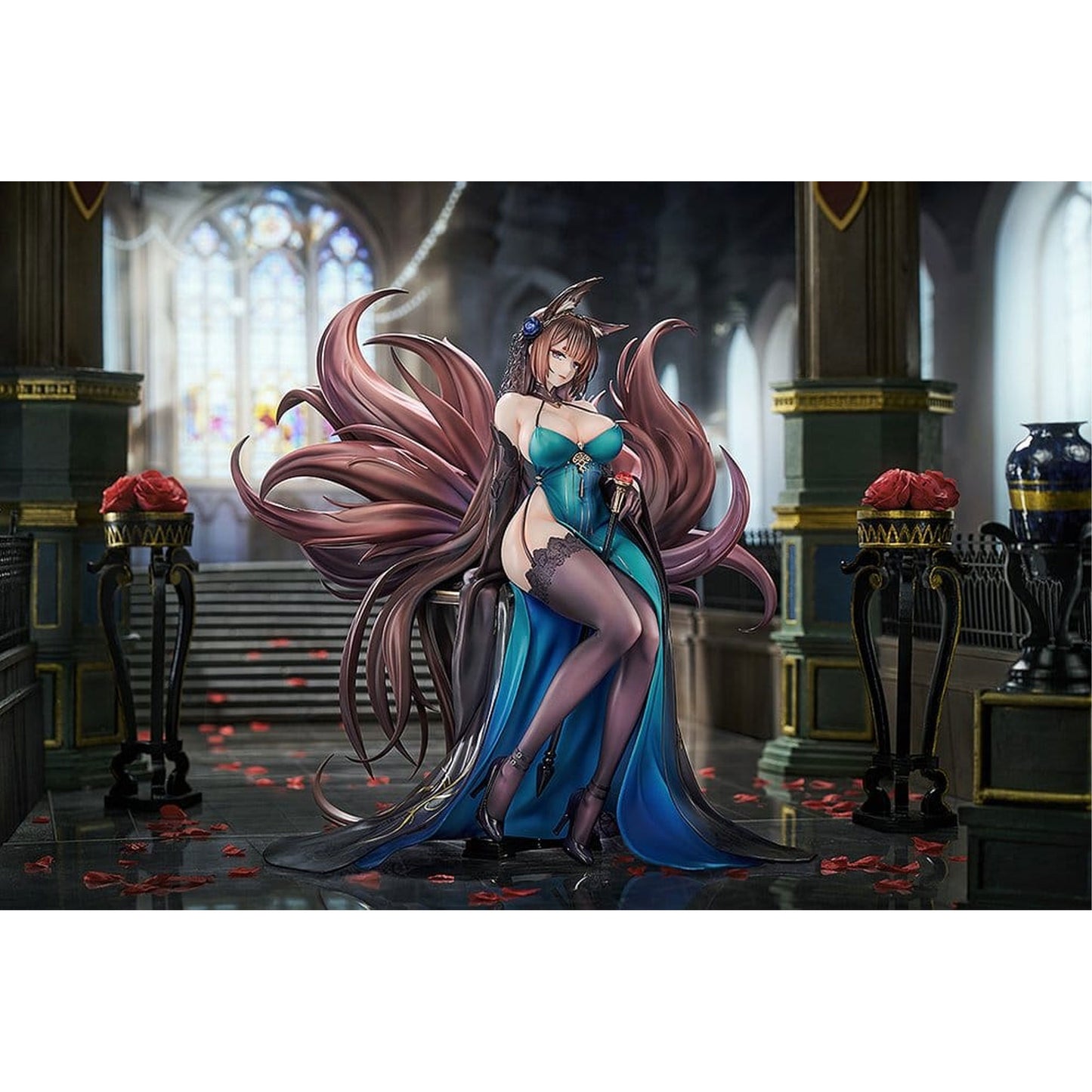 Azur Lane 1/7 Amagi: Throne of Fallen Petals Ver. -Figuuri