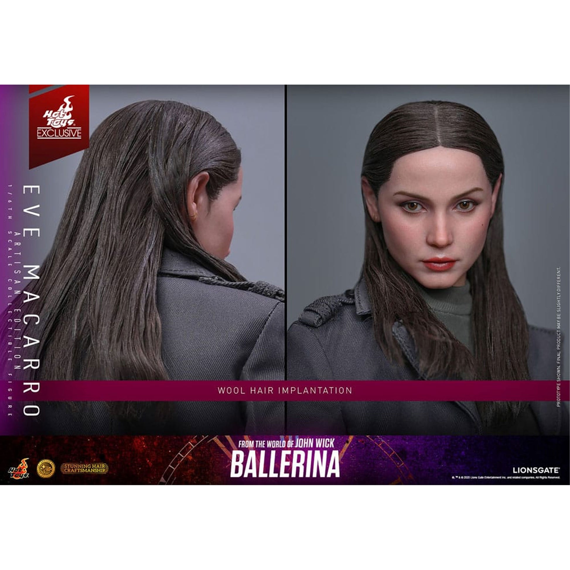 Ballerina 1/6 Eve Macarro (Artisan Editon) Hot Toys Exclusive -Action Figure