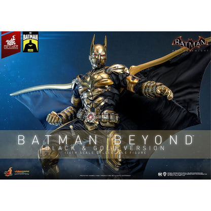 Batman: Arkham Knight Videogame Masterpiece Action Figure 1/6 Batman Beyond (Black & Gold Version)