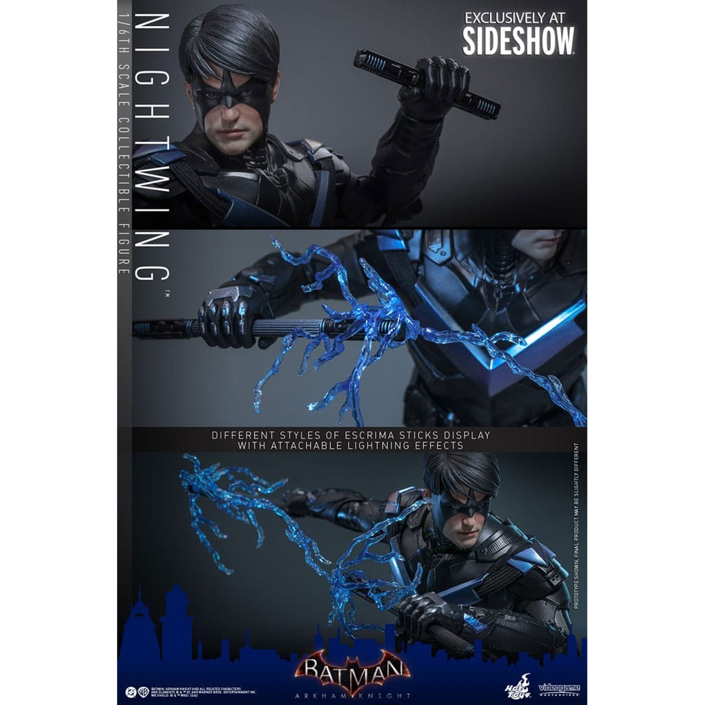 Batman Arkham Knight Videogame Masterpiece Action Figure 1/6 Nightwing