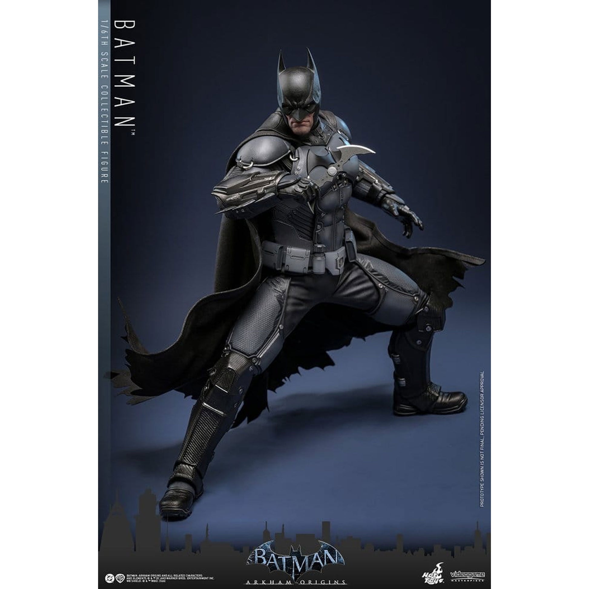 Batman Arkham Origins Videogame Masterpiece 1/6 Batman -Action Figure